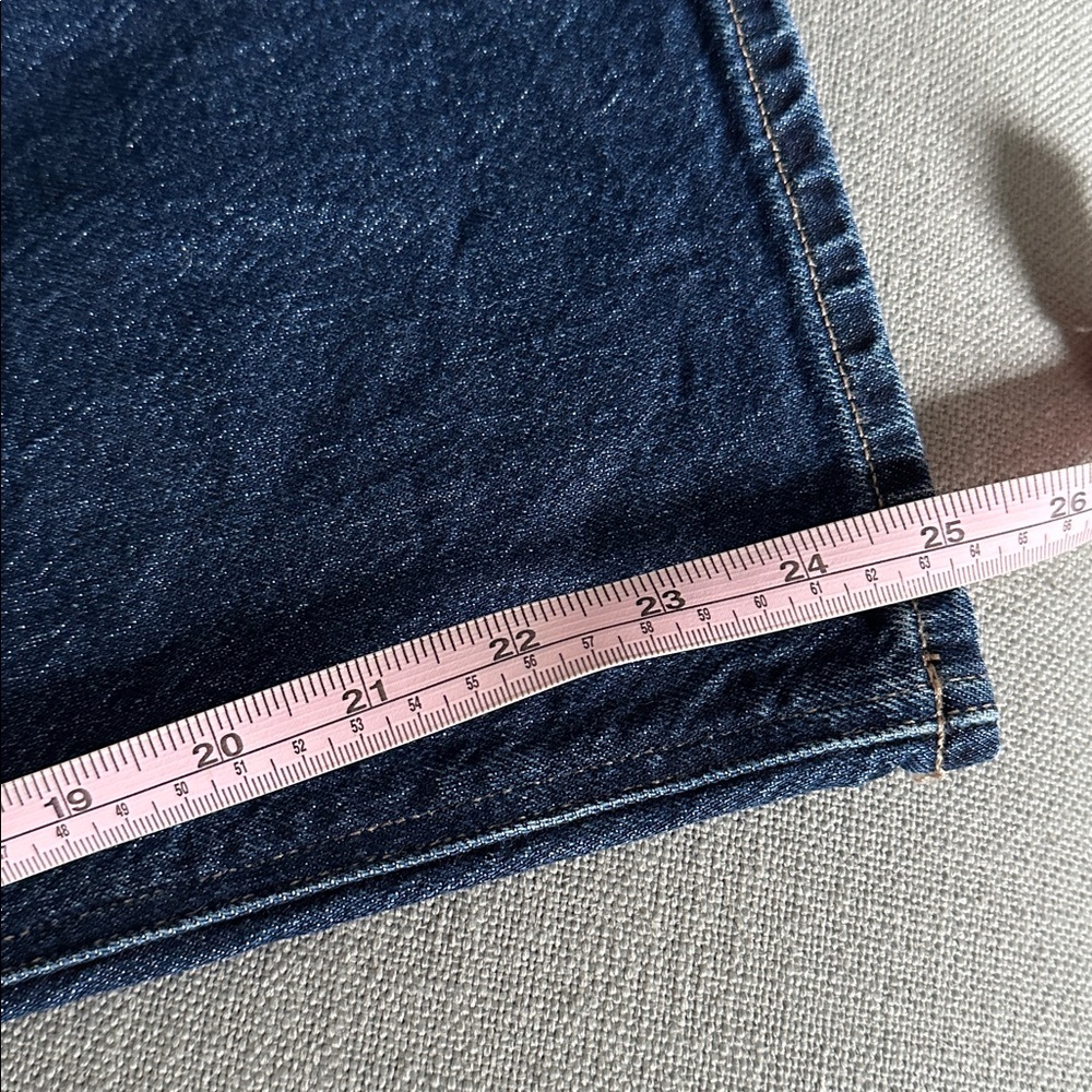 American Eagle high rise ankle straight jeans 14 short - Picture 8 of 8
